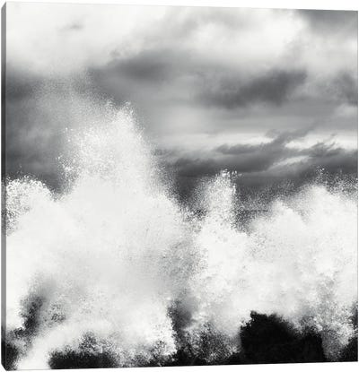 Breaking Waves Canvas Art Print - Karim Carella