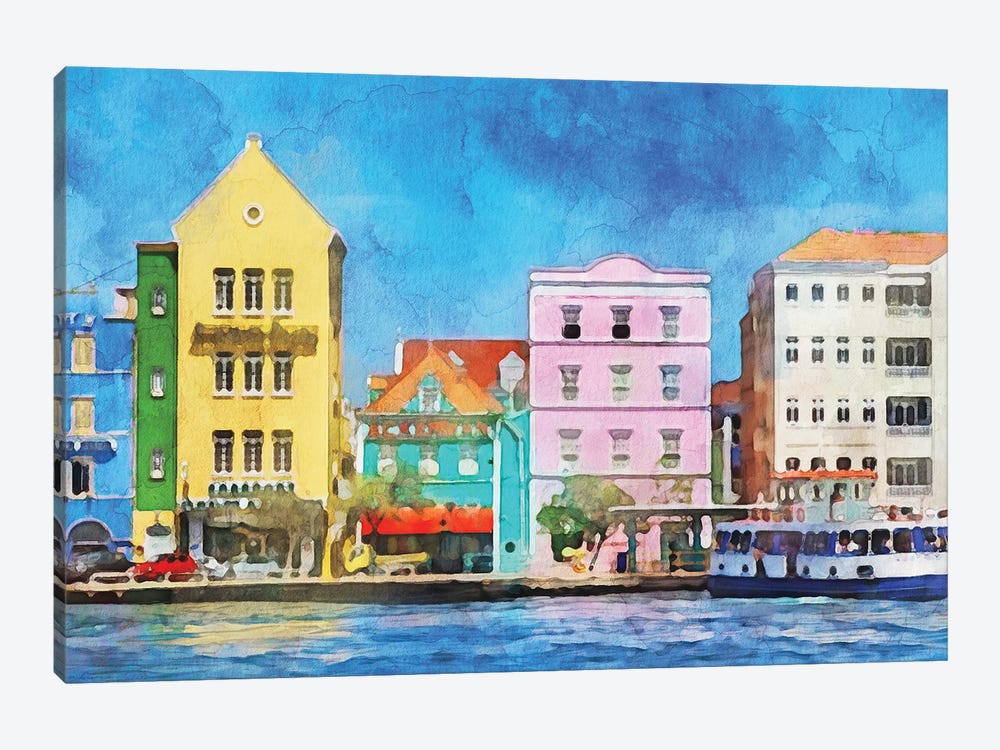 Danish Colors by Kim Curinga 1-piece Canvas Artwork