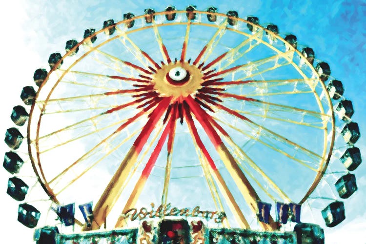 Foreign Ferris by Kim Curinga wall art