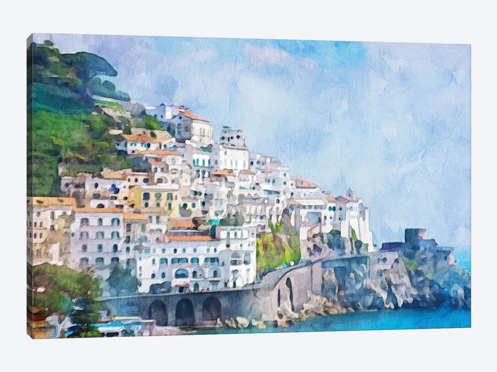 Italian Coast by Kim Curinga 1-piece Art Print