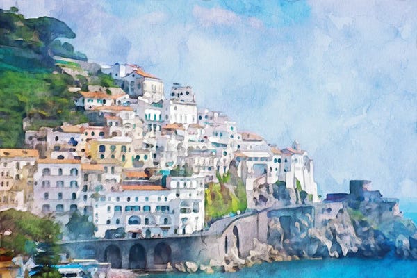 Campania: Italian Coast by Kim Curinga