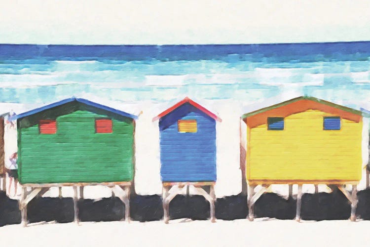 Three Beach Huts