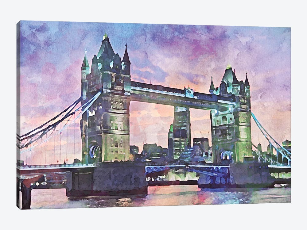 Tower Bridge by Kim Curinga 1-piece Art Print