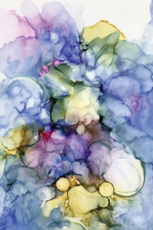 Pansy Explosion by Kim Curinga wall art