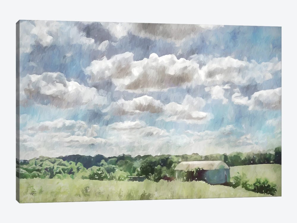 Sky Barn by Kim Curinga 1-piece Canvas Art Print