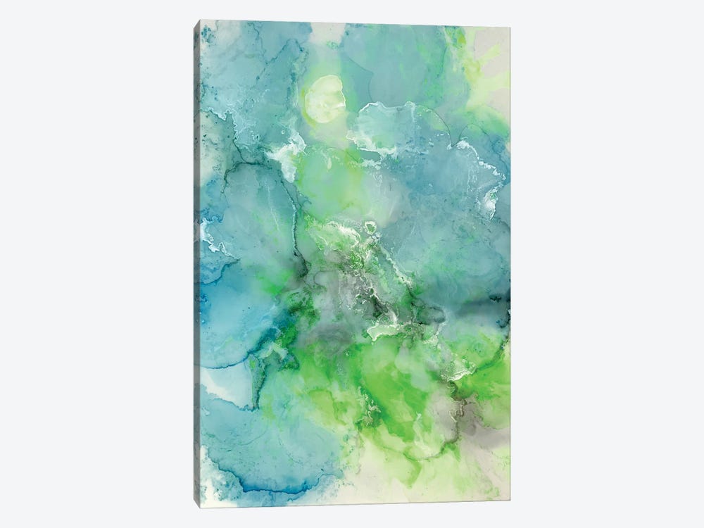 Turquoise Crystal by Kim Curinga 1-piece Canvas Art Print