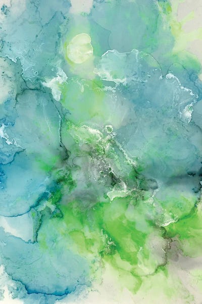 World Art Group: Turquoise Crystal by Kim Curinga