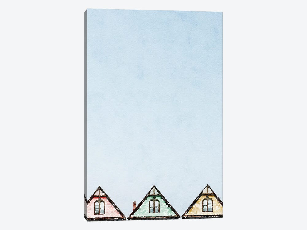 Rooftop Trio by Kim Curinga 1-piece Art Print