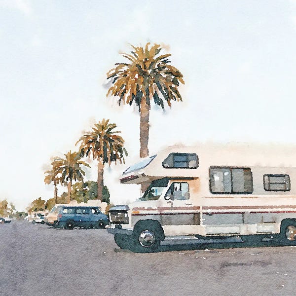 Fine Art Print: Camper Row by Kim Curinga