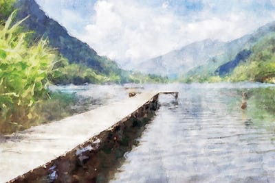 Piers Series #1 by Kim Curinga art print