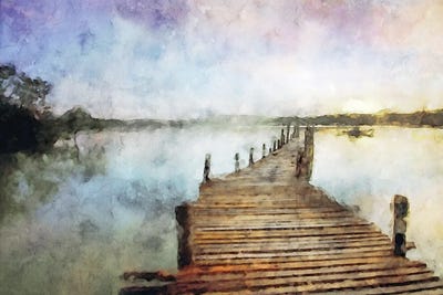 Piers Series #3 by Kim Curinga art print