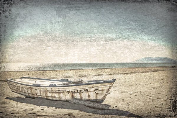Kim Curinga: Abandonded Row Boat by Kim Curinga