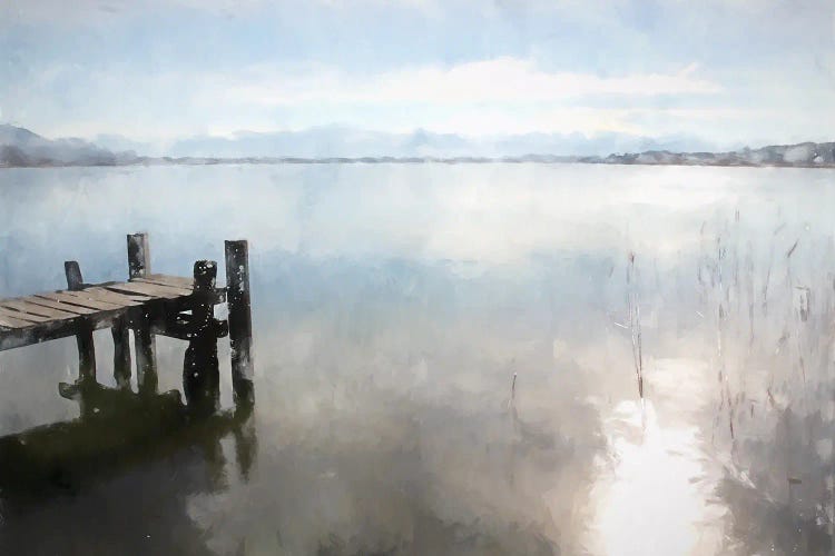 Abandoned Jetty by Kim Curinga wall art
