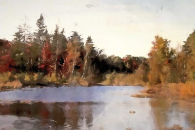 Autumn Lake by Kim Curinga art print