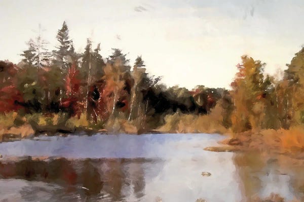 Kim Curinga: Autumn Lake by Kim Curinga