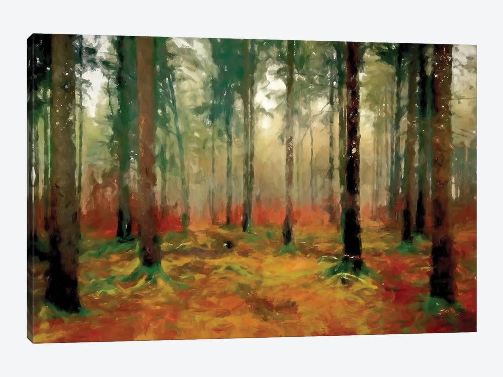 Autumn Woods by Kim Curinga 1-piece Art Print