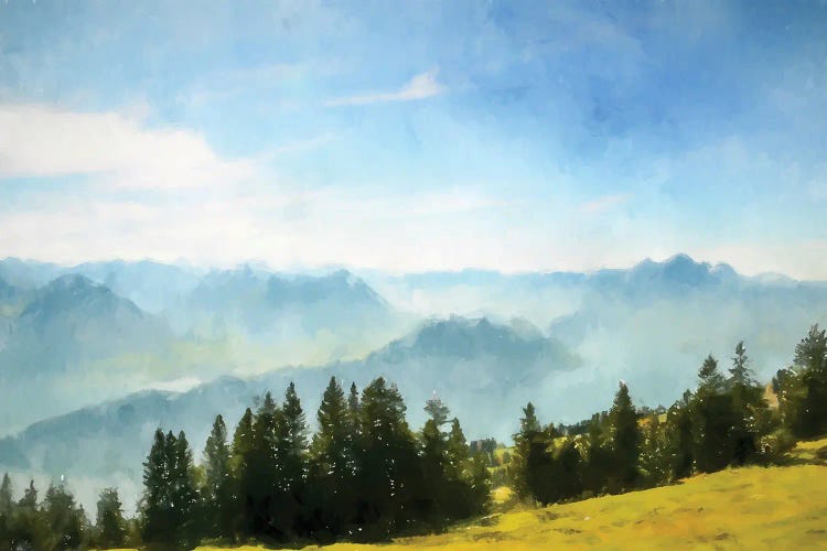 Blue Sky Vista by Kim Curinga wall art