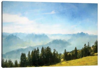 Blue Sky Vista Canvas Art Print - Kim Curinga