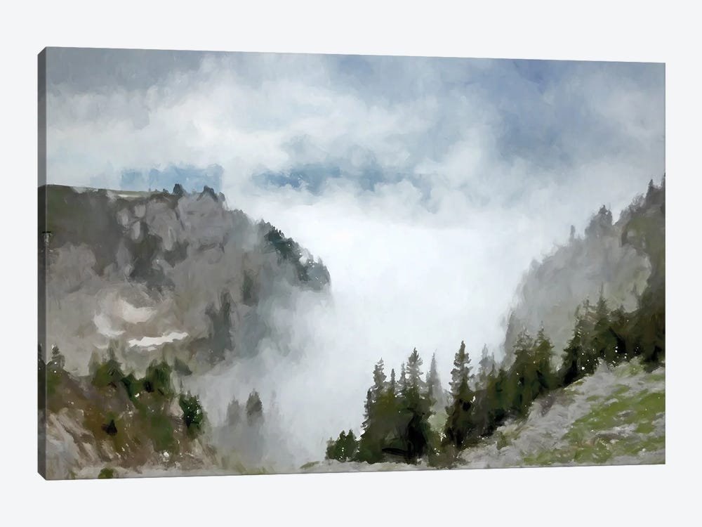 Fog In The Valley by Kim Curinga 1-piece Art Print