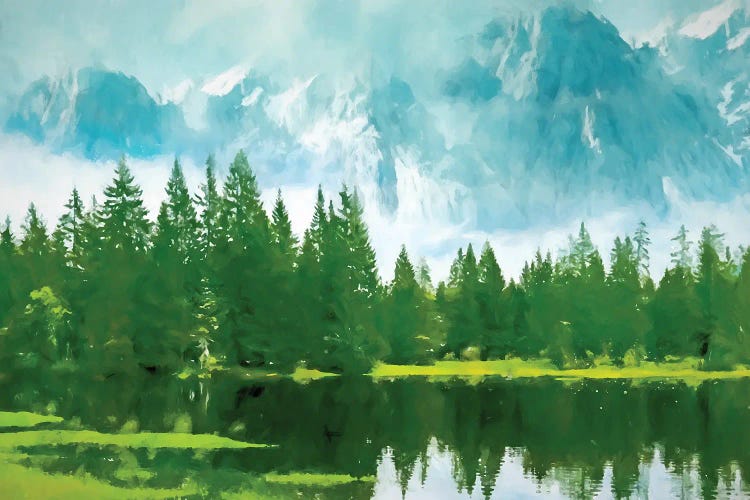 Green Valley by Kim Curinga wall art