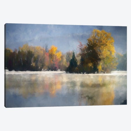 Lake Colors Canvas Print #KCU60} by Kim Curinga Canvas Art Print