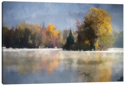 Lake Colors Canvas Art Print - Kim Curinga