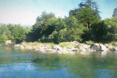 Lakeside by Kim Curinga canvas print