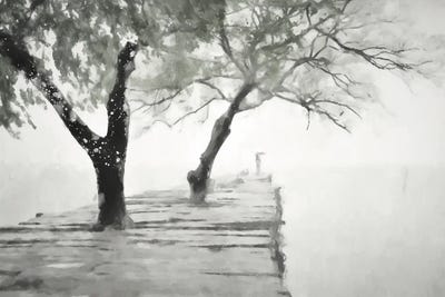 Misty Dock by Kim Curinga art print