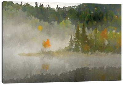 Misty Isle Canvas Art Print - Kim Curinga