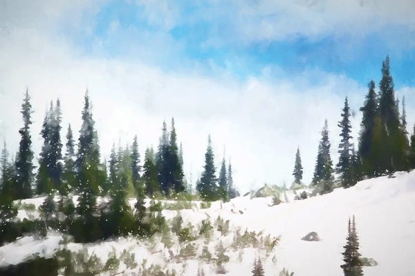 Kim Curinga: Mountain Snow by Kim Curinga