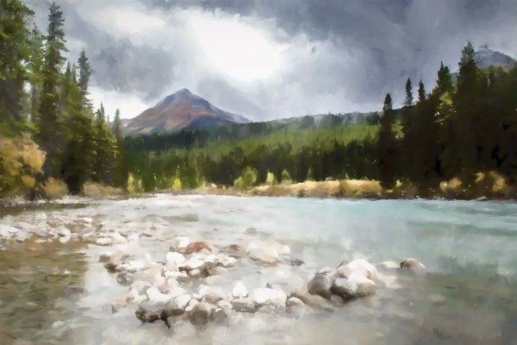 River Runs Through by Kim Curinga wall art