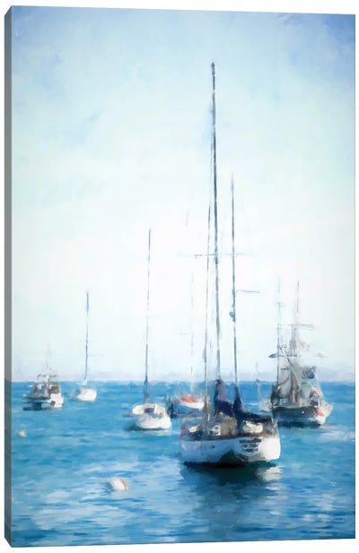 Sails At Rest Canvas Art Print - Kim Curinga