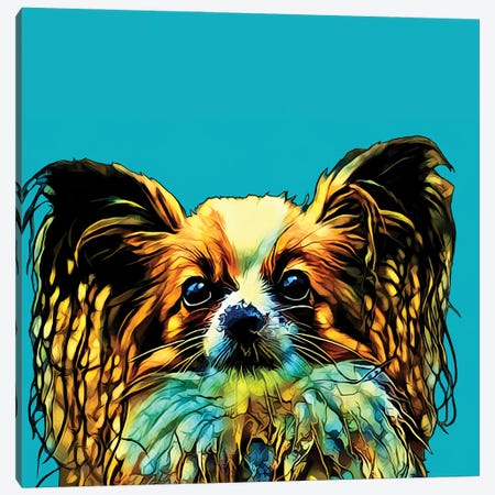 Pop Dog VI Canvas Print #KCU7} by Kim Curinga Canvas Art