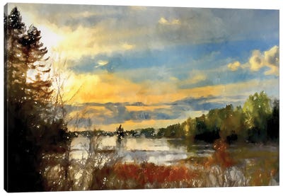 Sunset Canvas Art Print - Kim Curinga