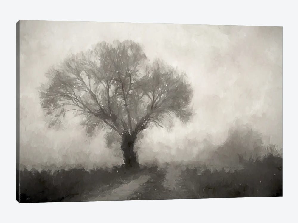 Tree Obscured by Kim Curinga 1-piece Art Print