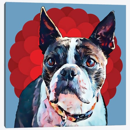 Pop Dog VII Canvas Print #KCU8} by Kim Curinga Canvas Art Print