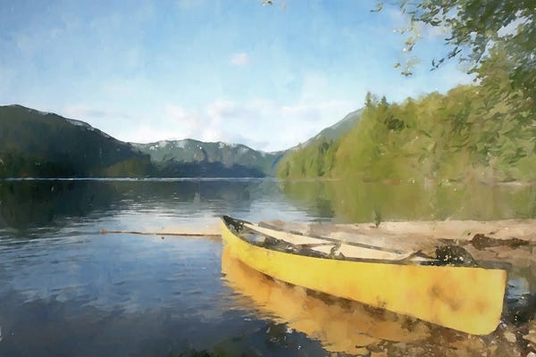 Kim Curinga: Yellow Canoe by Kim Curinga