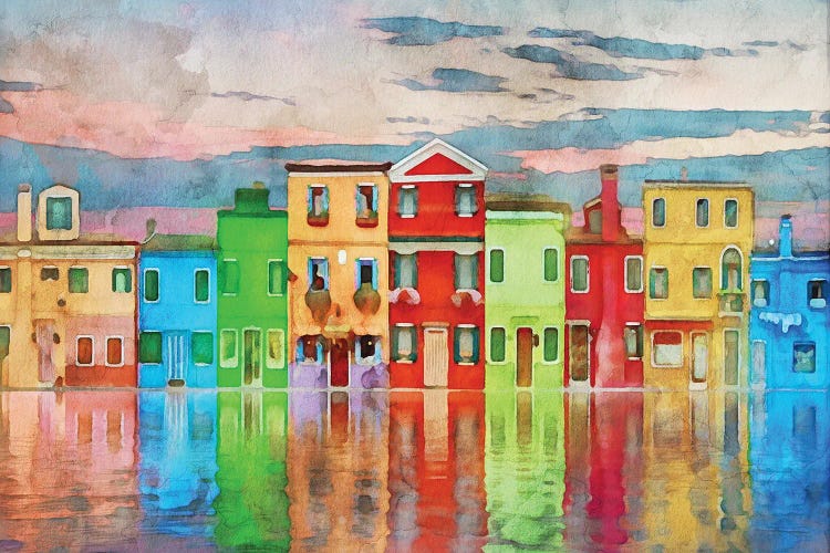 Amsterdam Colors by Kim Curinga wall art