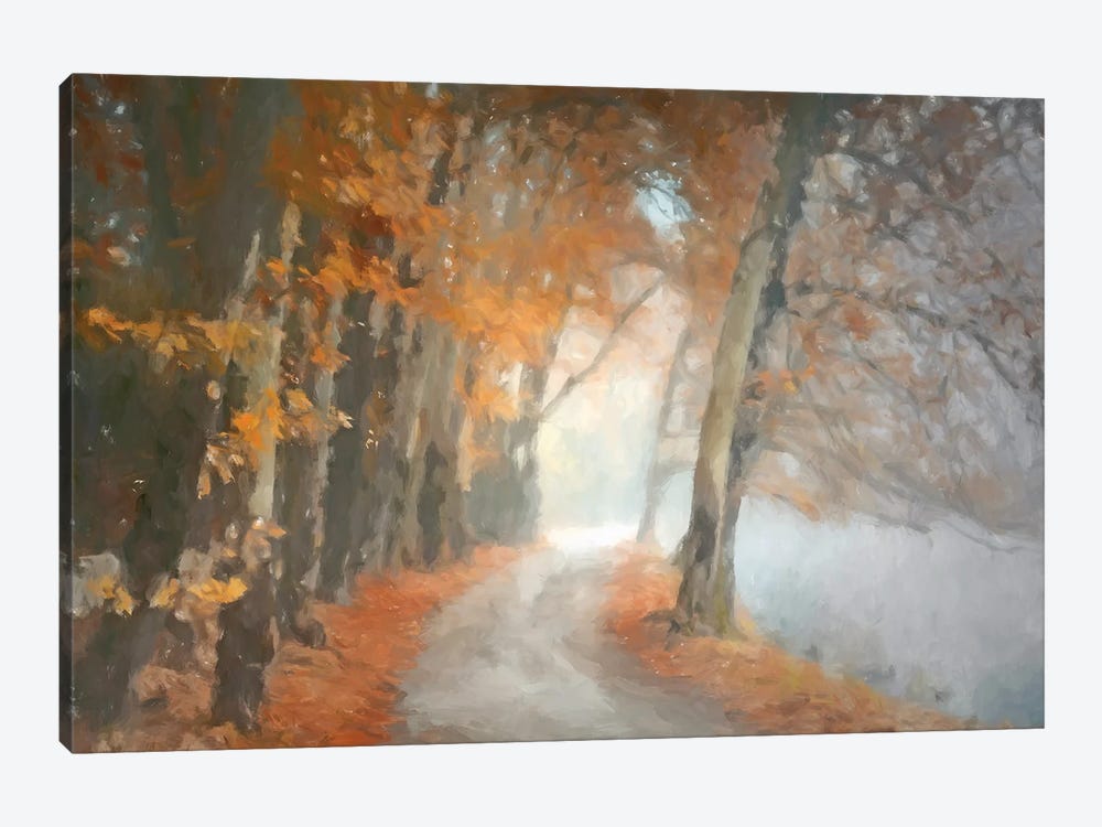 Autumn Walk by Kim Curinga 1-piece Art Print