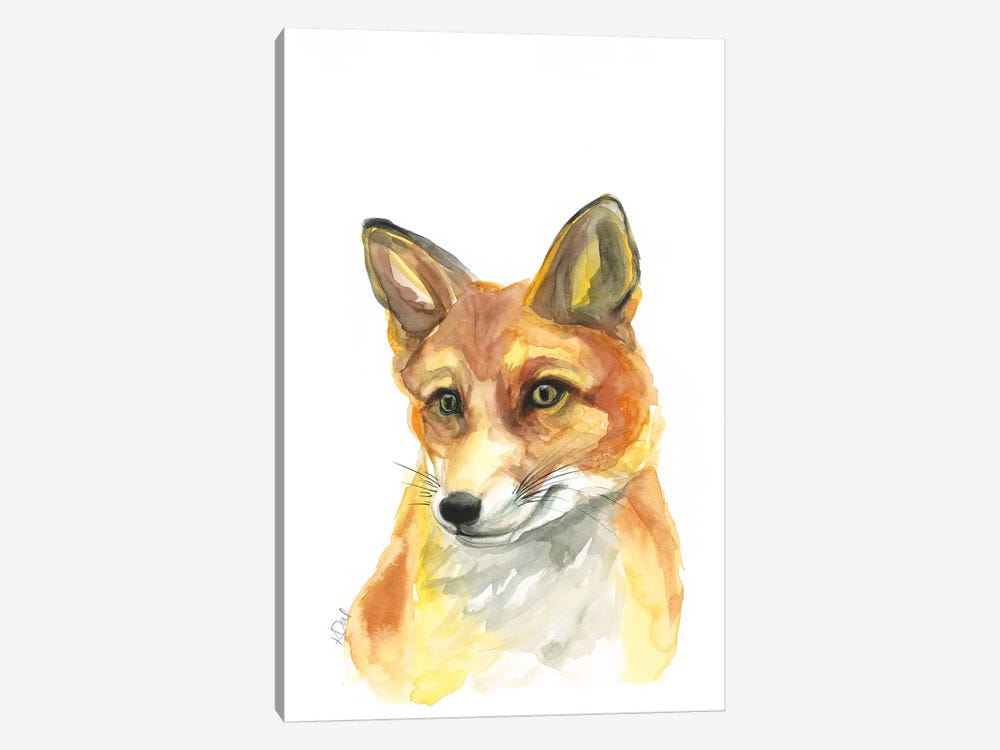 Fox by Kirsten Dill 1-piece Canvas Art Print