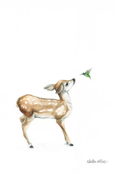 Hummingbirds: Hello Friend I by Kirsten Dill