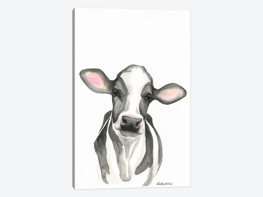 Holstein Calf by Kirsten Dill 1-piece Canvas Art Print
