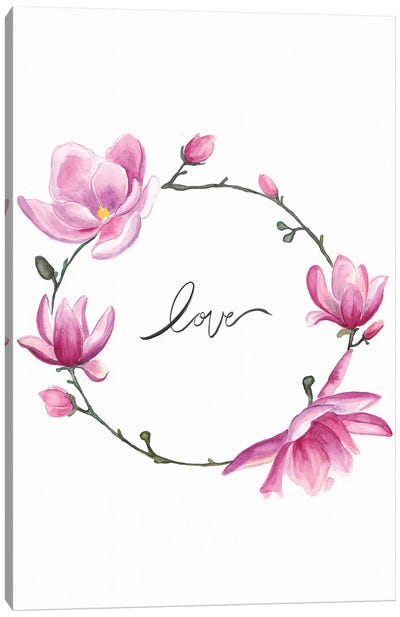 Love Canvas Art Print - Magnolia Art