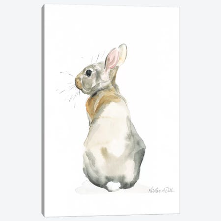 Bunny Canvas Print #KDI2} by Kirsten Dill Canvas Art Print