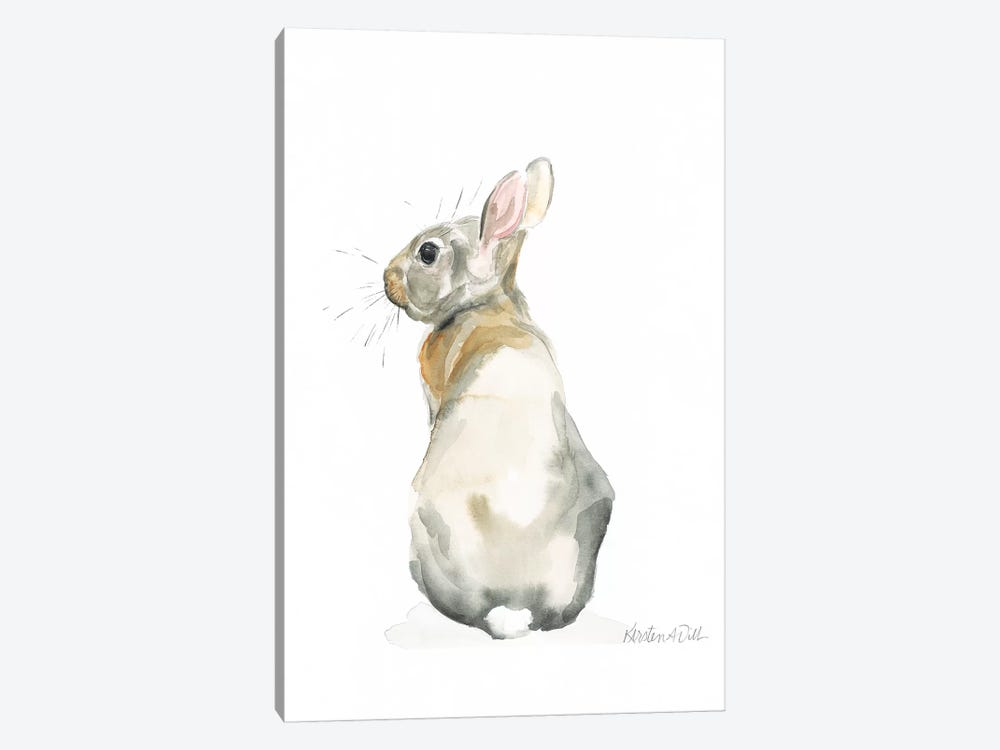 Bunny by Kirsten Dill 1-piece Canvas Artwork