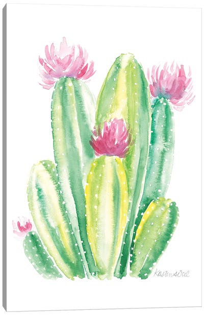 Cactus II Canvas Art Print - Kirsten Dill