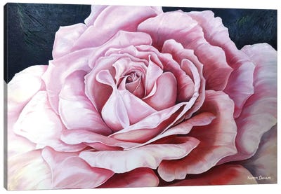 La Bella Rosa Canvas Art Print - Karin Dawn Kelshall-Best