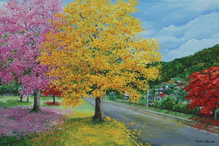 Poui In Diego by Karin Dawn Kelshall-Best wall art