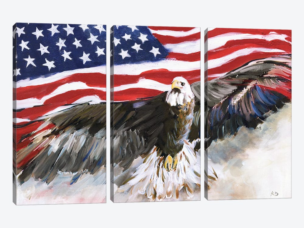 Flying Free by Kelly Donovan 3-piece Canvas Artwork