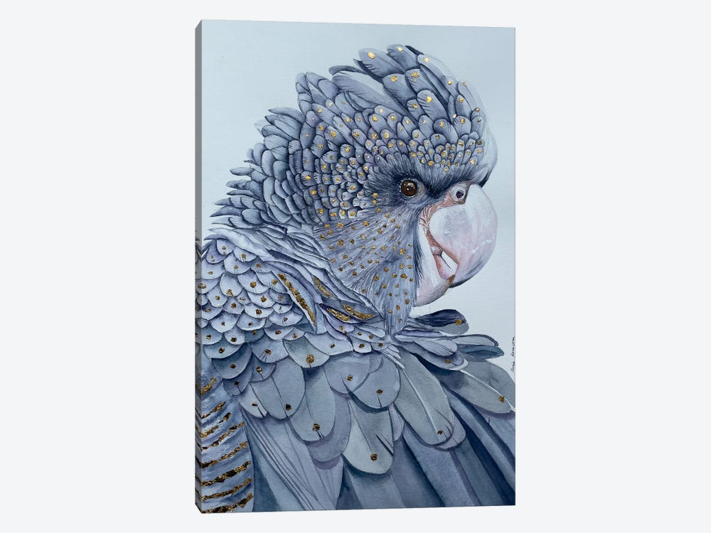 Black Cockatoo by Lucia Kasardova 1-piece Art Print